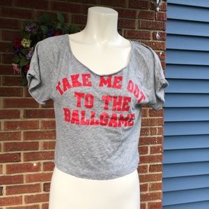 Pink by VS - Phillies Grey Tee Shirt Size …